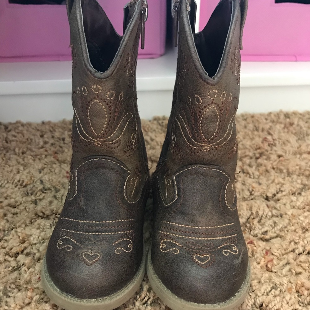 Toddler girls cowboy boots